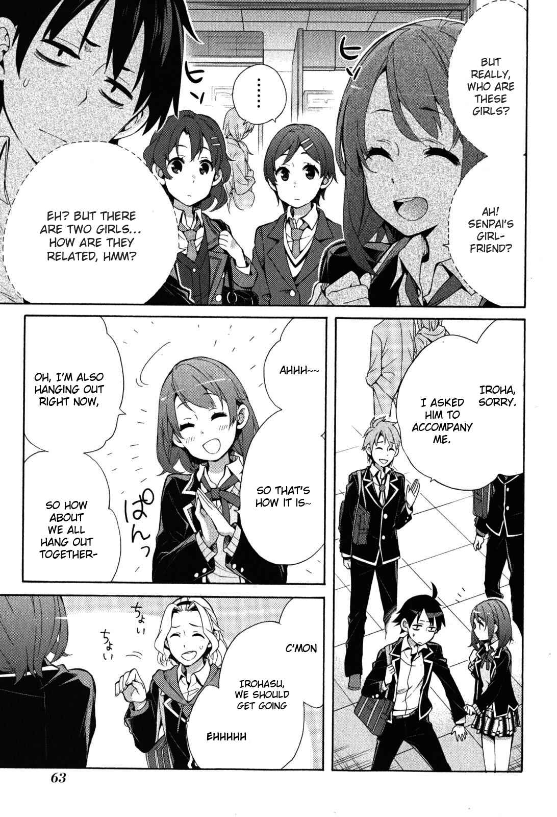 Page 26 Chapter 32 Yahari Ore no Seishun Love Come wa Machigatteiru.: Monologue