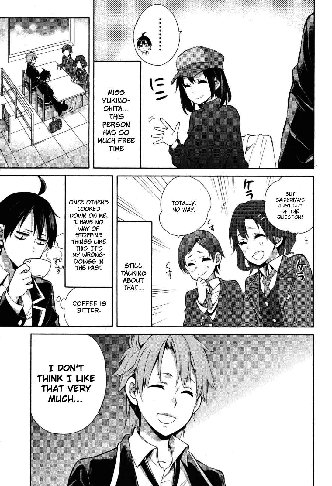 Page 34 Chapter 32 Yahari Ore no Seishun Love Come wa Machigatteiru.: Monologue
