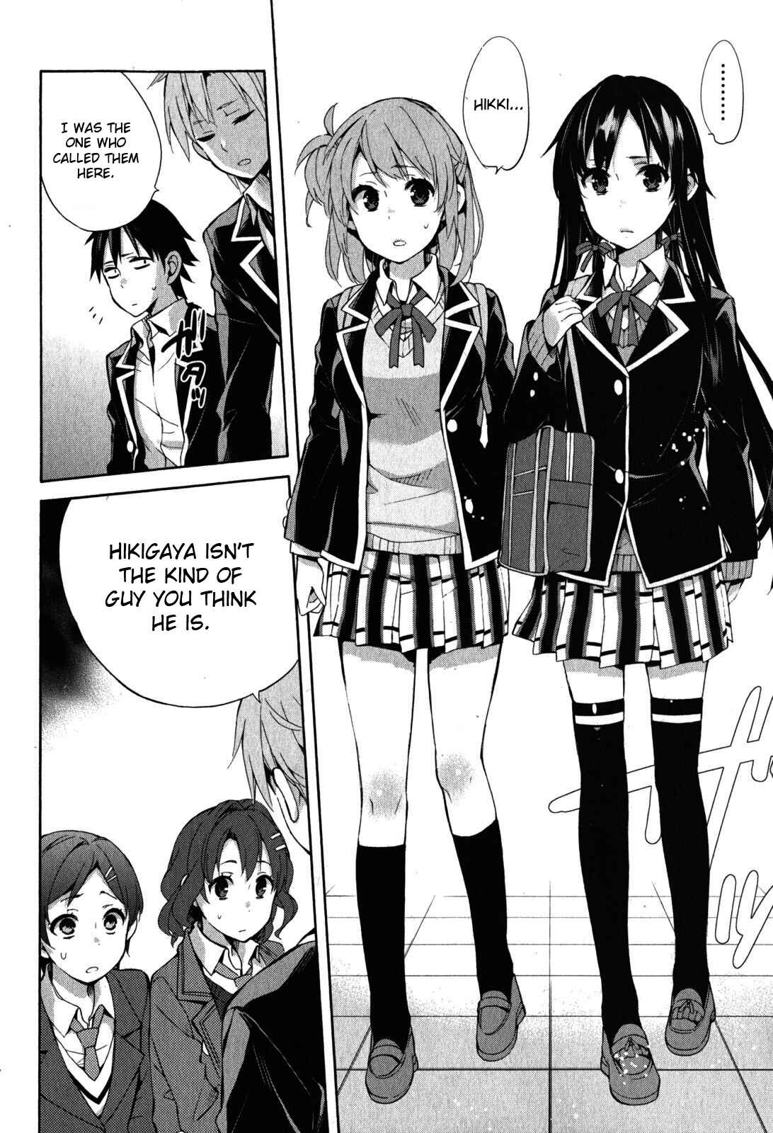 Page 37 Chapter 32 Yahari Ore no Seishun Love Come wa Machigatteiru.: Monologue