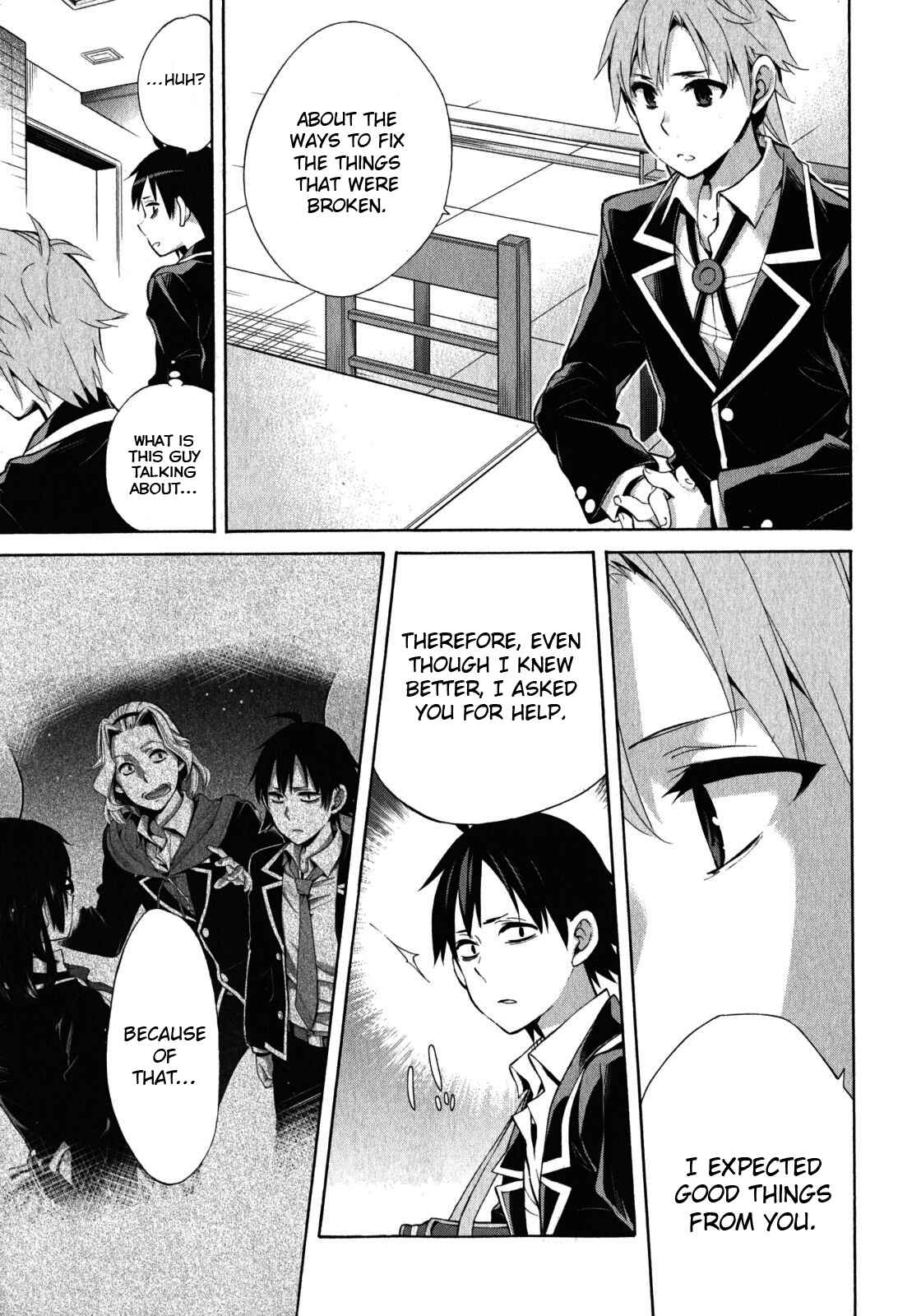 Page 50 Chapter 32 Yahari Ore no Seishun Love Come wa Machigatteiru.: Monologue