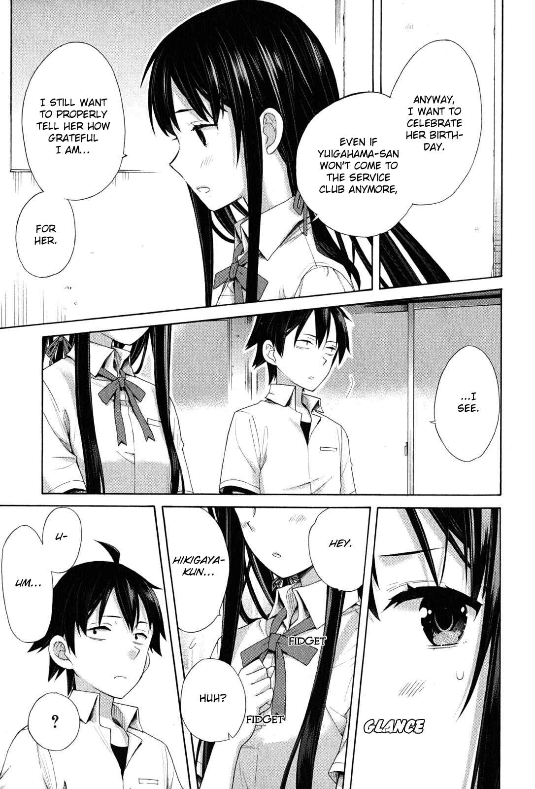 Page 20 Chapter 12 Yahari Ore no Seishun Love Come wa Machigatteiru.: Monologue