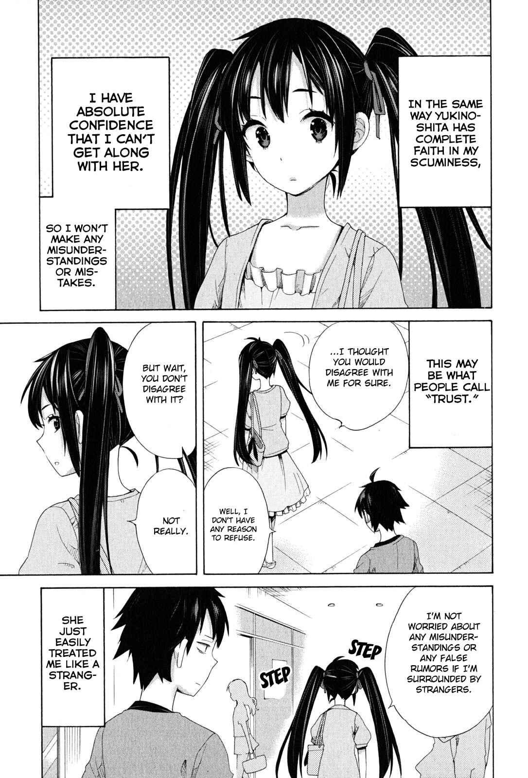 Page 30 Chapter 12 Yahari Ore no Seishun Love Come wa Machigatteiru.: Monologue