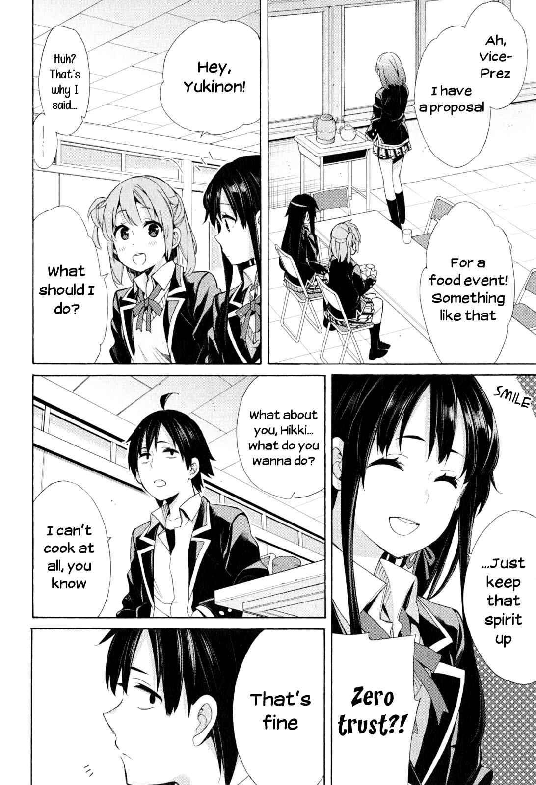 Page 14 Chapter 53 Yahari Ore no Seishun Love Come wa Machigatteiru.: Monologue
