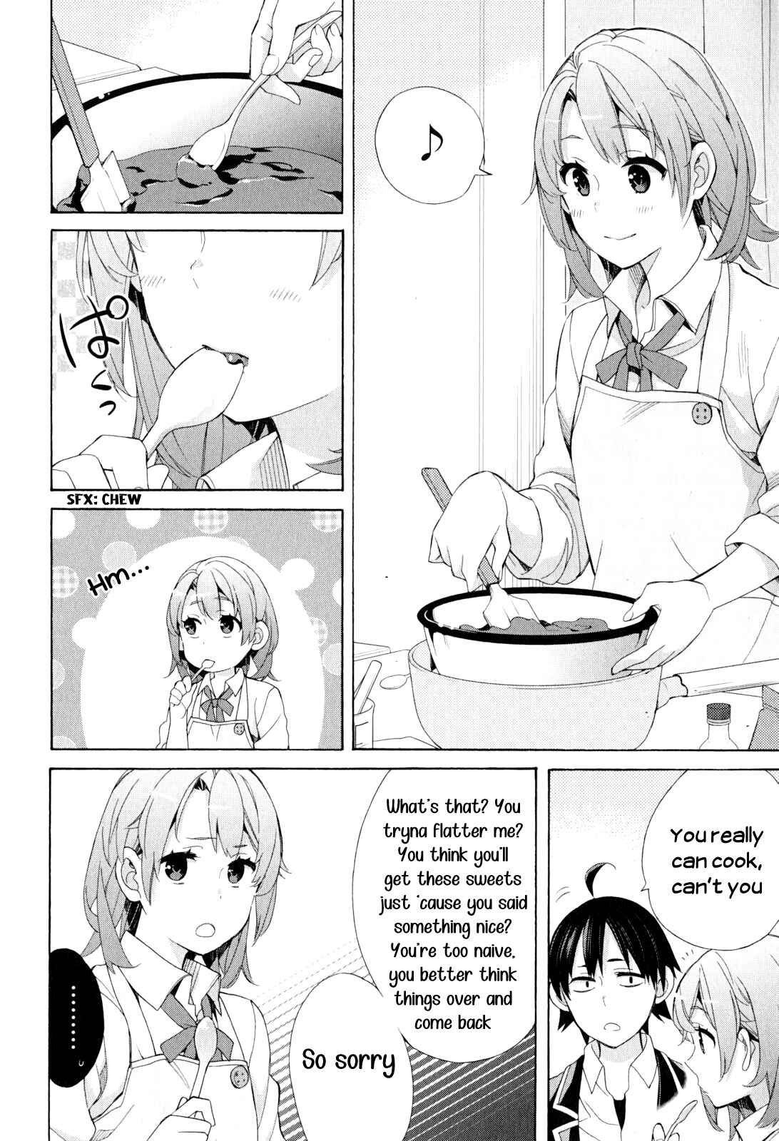 Page 28 Chapter 53 Yahari Ore no Seishun Love Come wa Machigatteiru.: Monologue