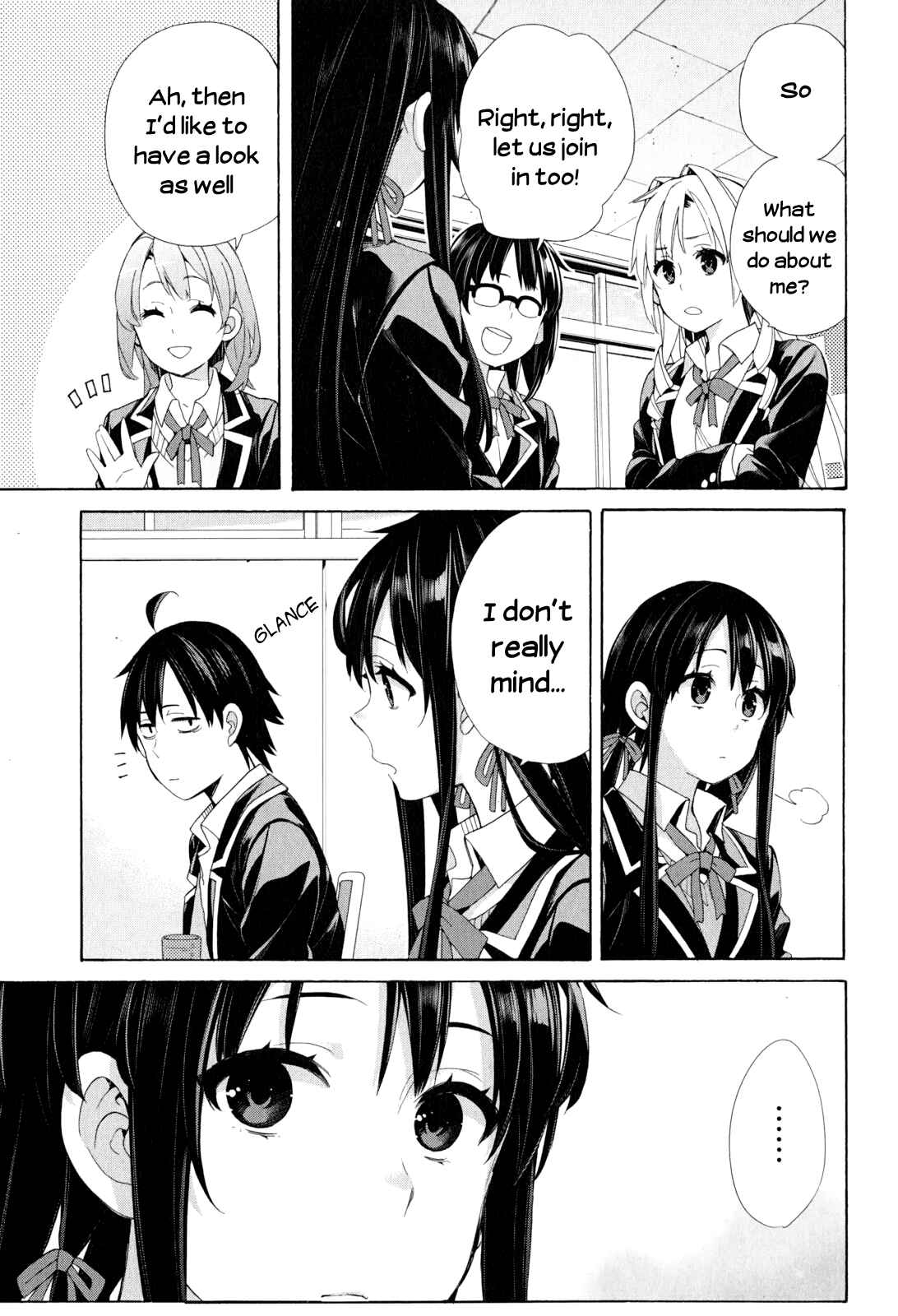 Page 9 Chapter 53 Yahari Ore no Seishun Love Come wa Machigatteiru.: Monologue