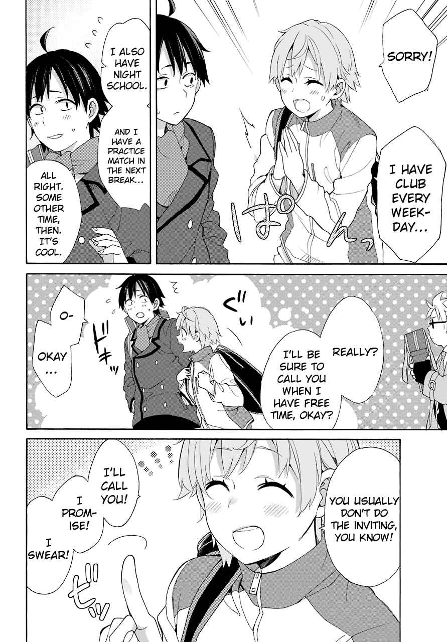 Page 8 Chapter 67 Yahari Ore no Seishun Love Come wa Machigatteiru.: Monologue