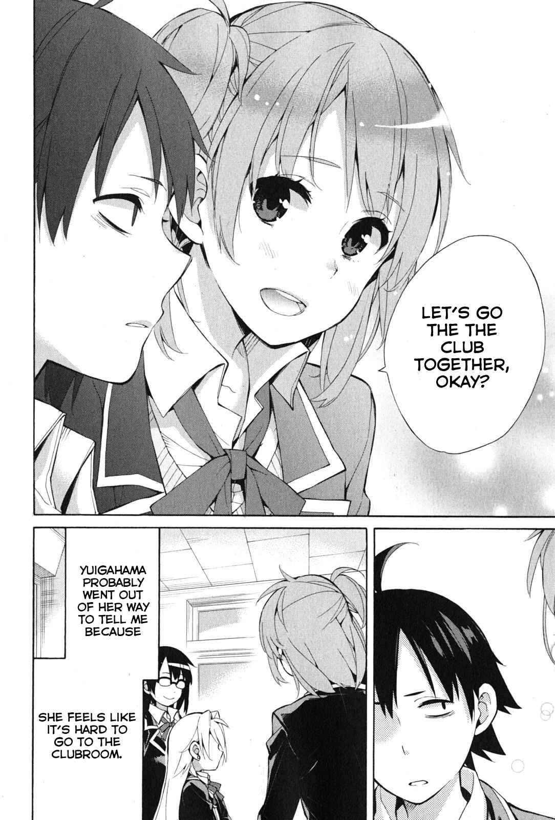 Page 10 Chapter 35 Yahari Ore no Seishun Love Come wa Machigatteiru.: Monologue