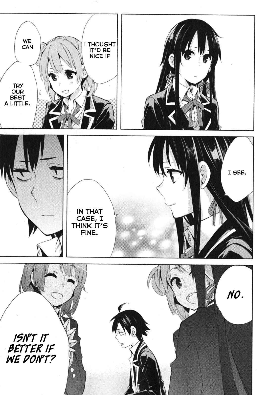 Page 21 Chapter 35 Yahari Ore no Seishun Love Come wa Machigatteiru.: Monologue