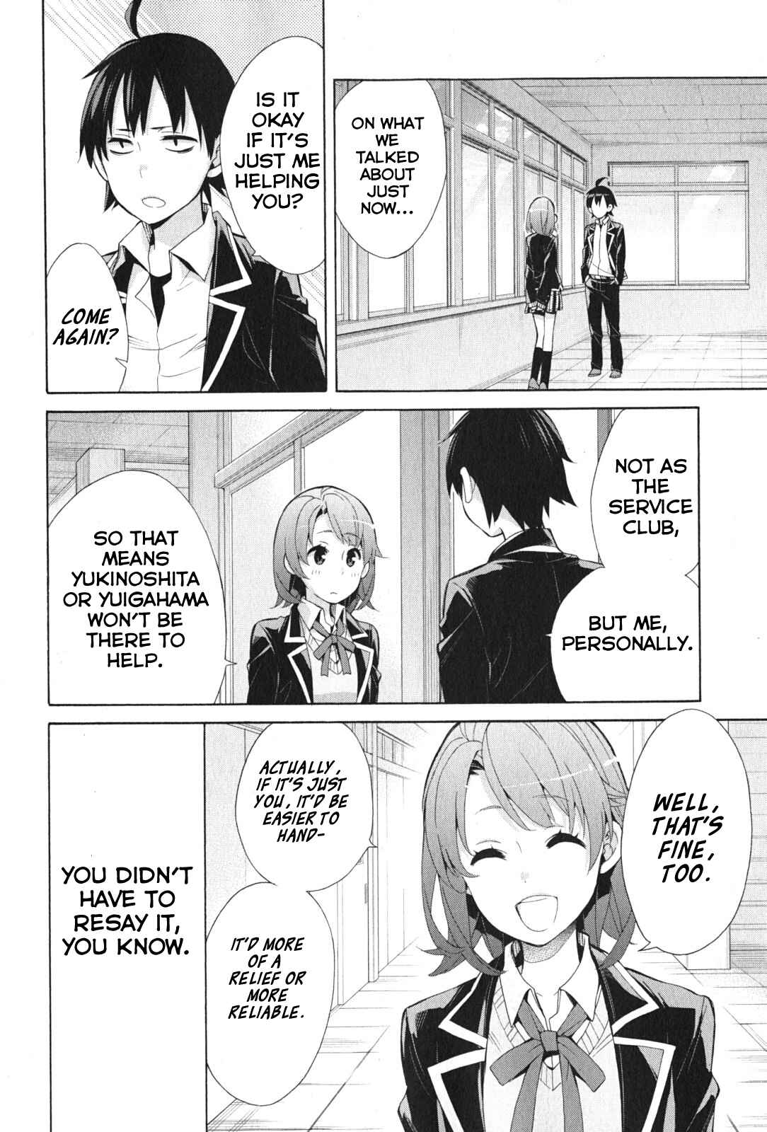 Page 24 Chapter 35 Yahari Ore no Seishun Love Come wa Machigatteiru.: Monologue