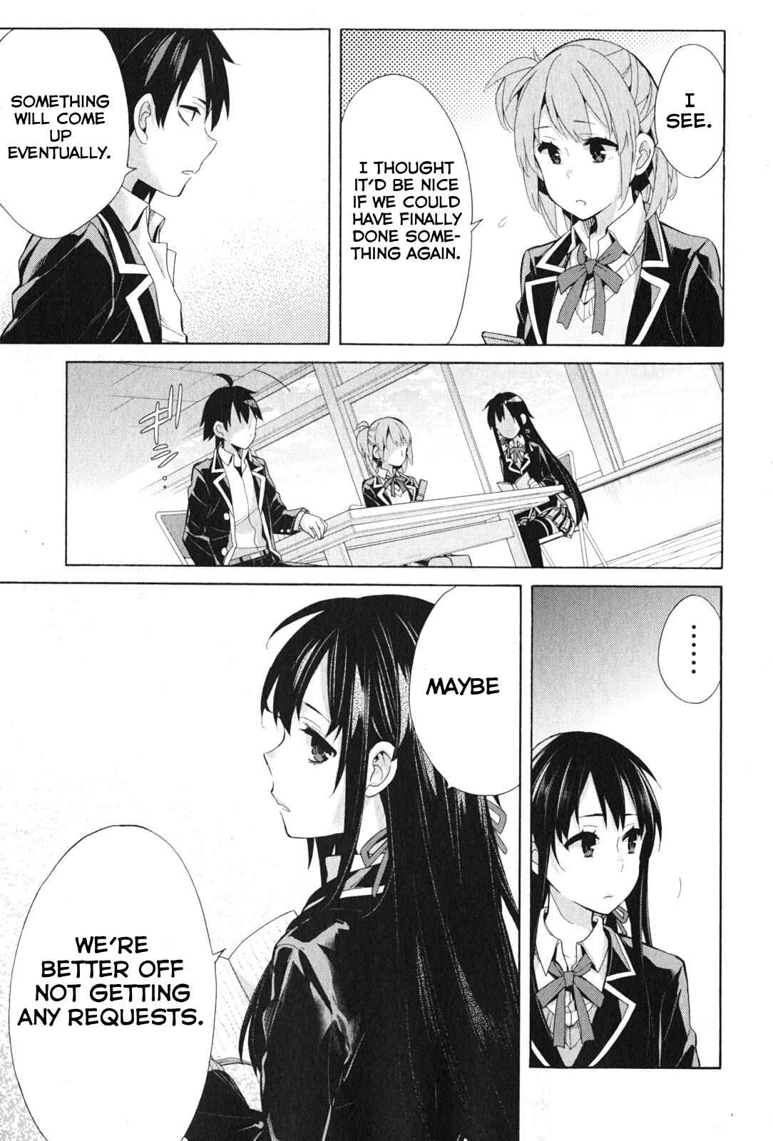 Page 29 Chapter 35 Yahari Ore no Seishun Love Come wa Machigatteiru.: Monologue