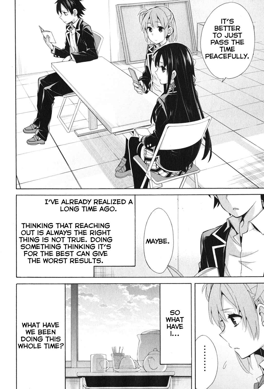 Page 30 Chapter 35 Yahari Ore no Seishun Love Come wa Machigatteiru.: Monologue