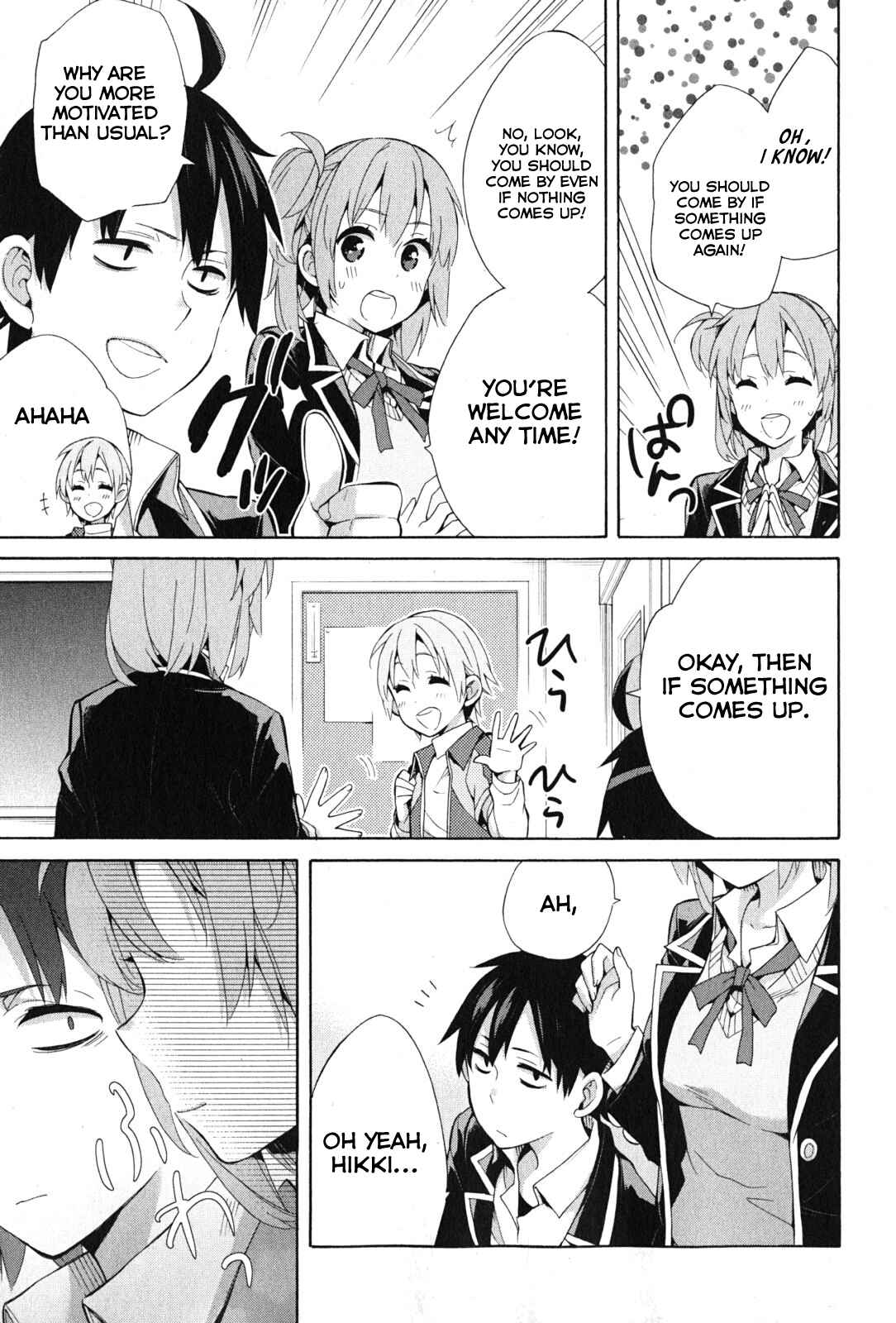 Page 9 Chapter 35 Yahari Ore no Seishun Love Come wa Machigatteiru.: Monologue