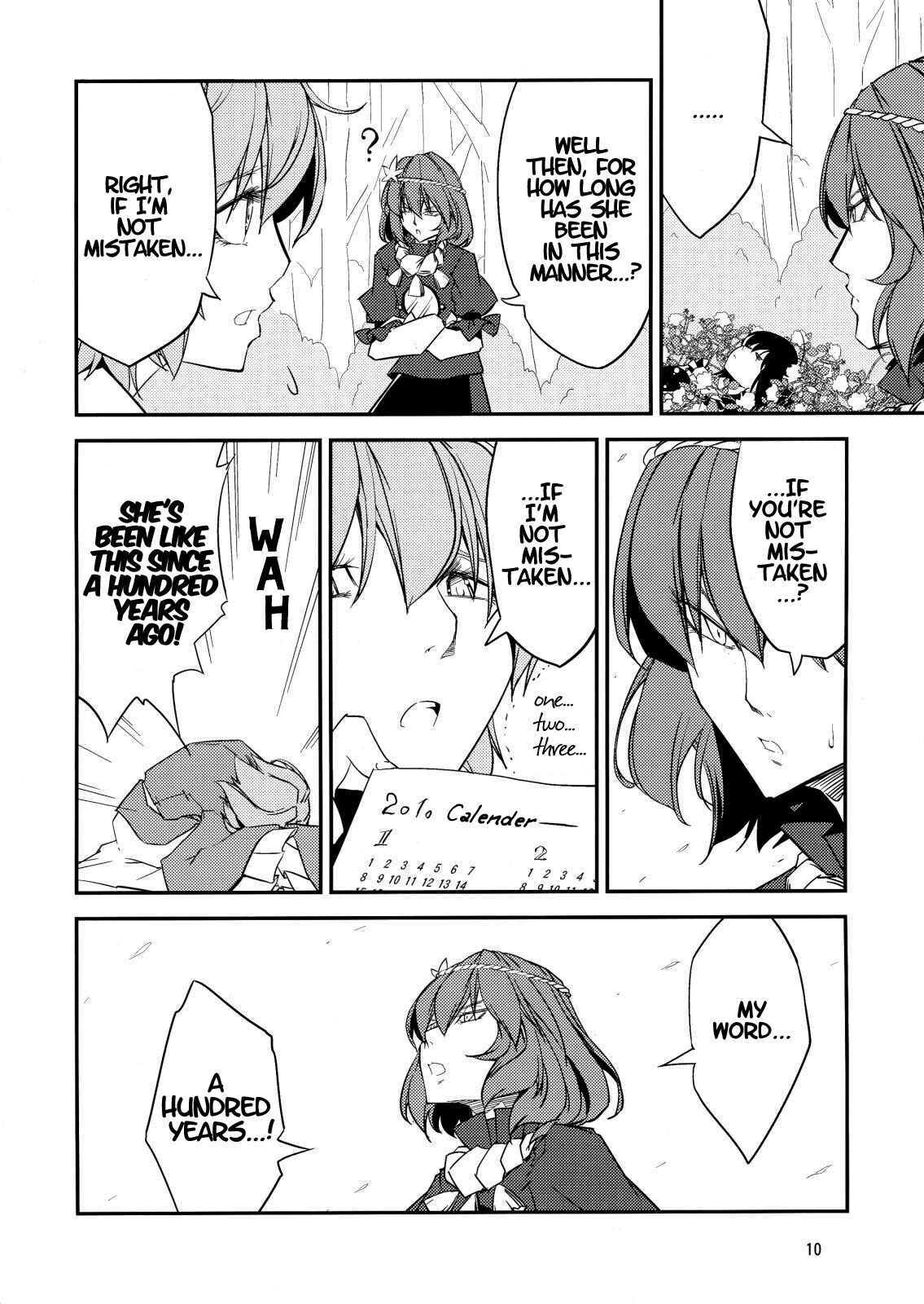 Page 7 Chapter Unknown_3fcd Touhou - Utsuho in the Sleeping Forest (Doujinshi)