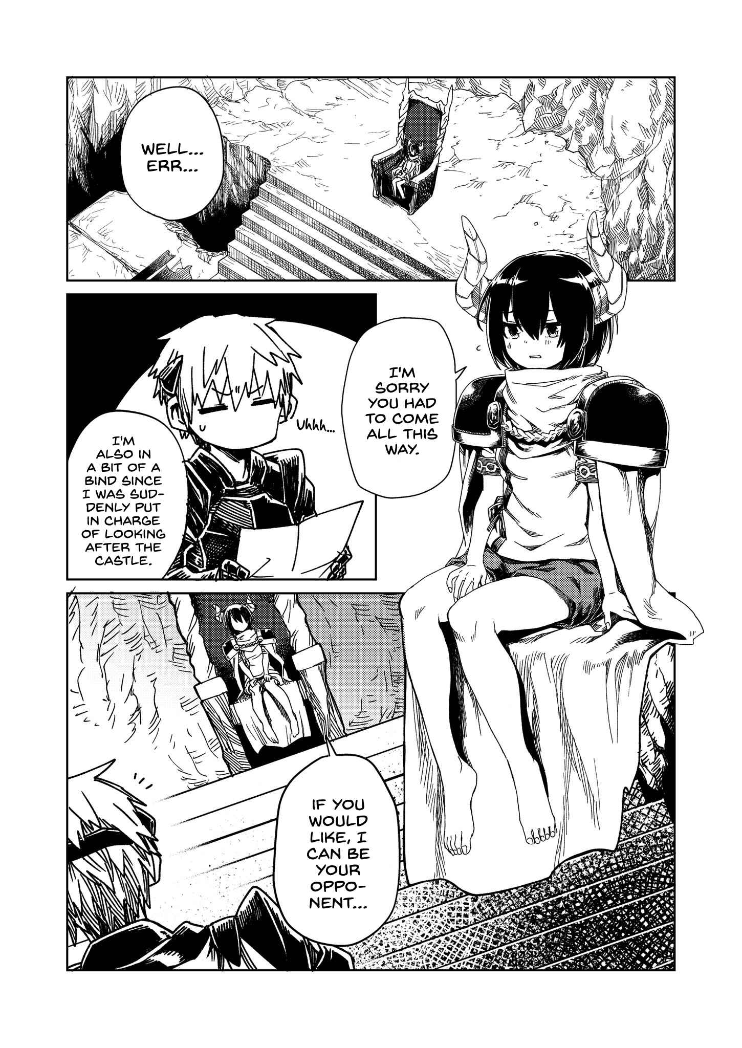 Page 1 Chapter 3 At the Demon Lords Castle