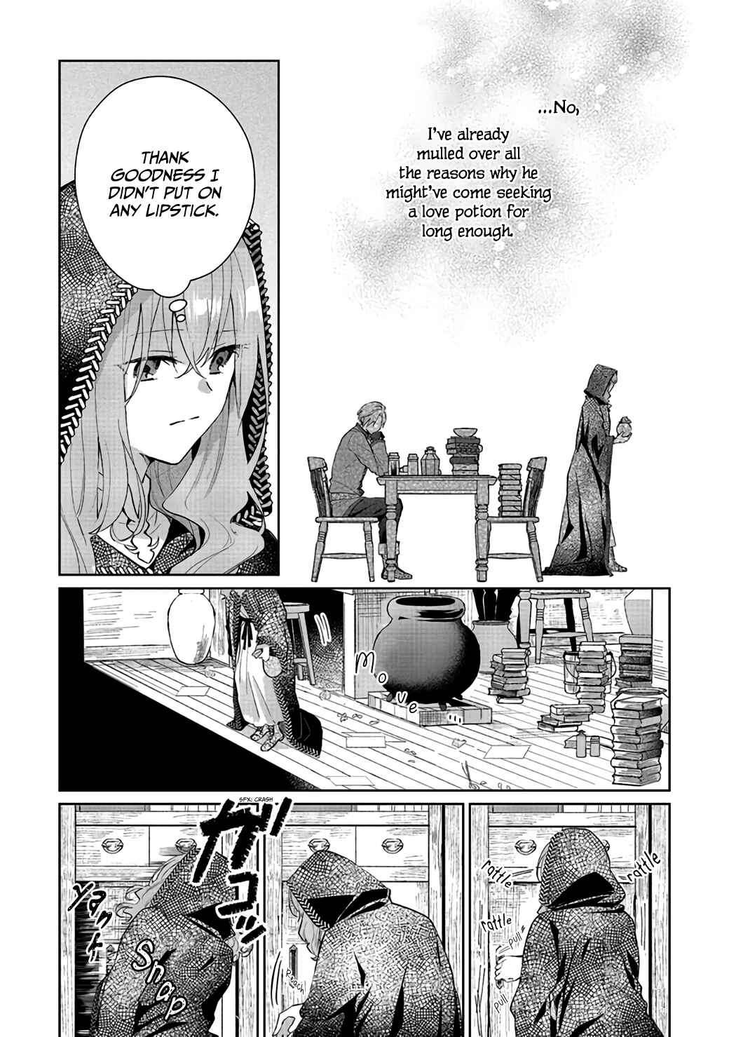 Page 25 Chapter 3 Doumo, Suki na hito ni Horegusuri wo Iraisareta Majo desu