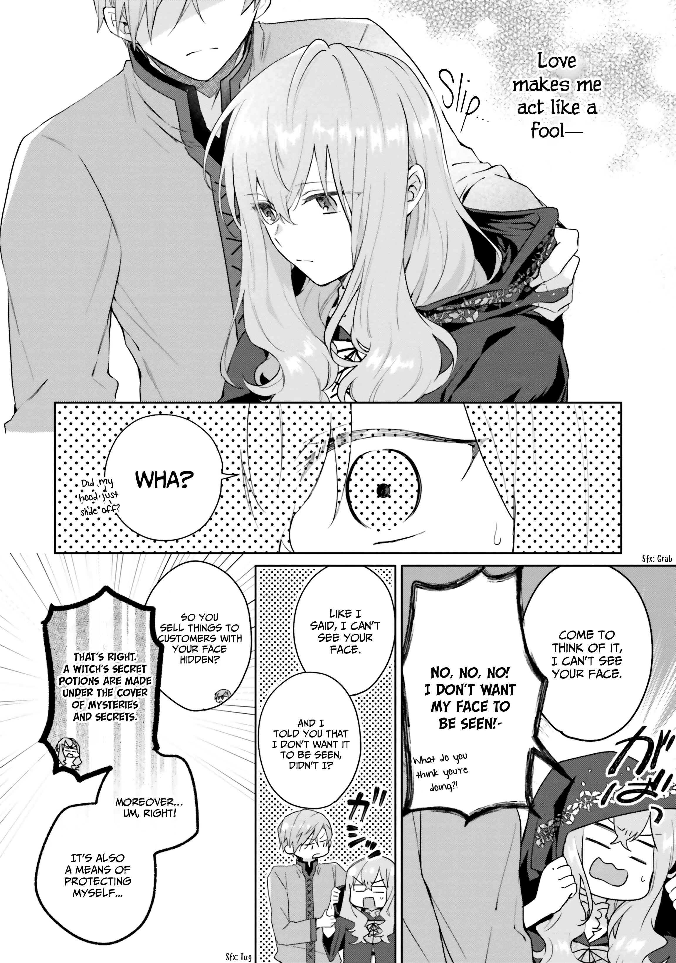 Page 29 Chapter 5 Doumo, Suki na hito ni Horegusuri wo Iraisareta Majo desu