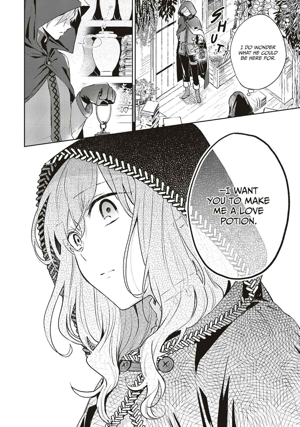 Page 6 Chapter 1 Doumo, Suki na hito ni Horegusuri wo Iraisareta Majo desu