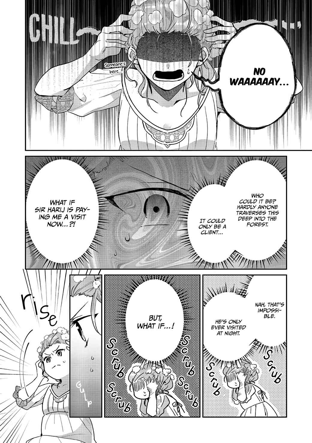 Page 23 Chapter 2 Doumo, Suki na hito ni Horegusuri wo Iraisareta Majo desu