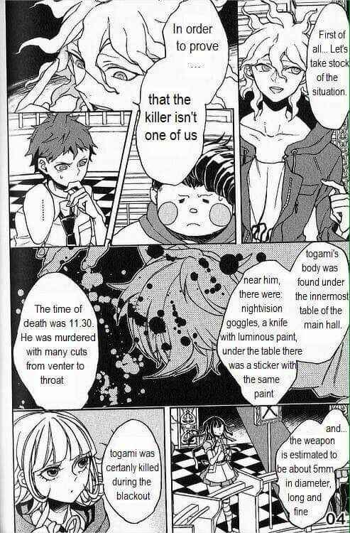 Page 4 Chapter 5 Danganronpa 2: Ultimate Luck and Hope and Despair
