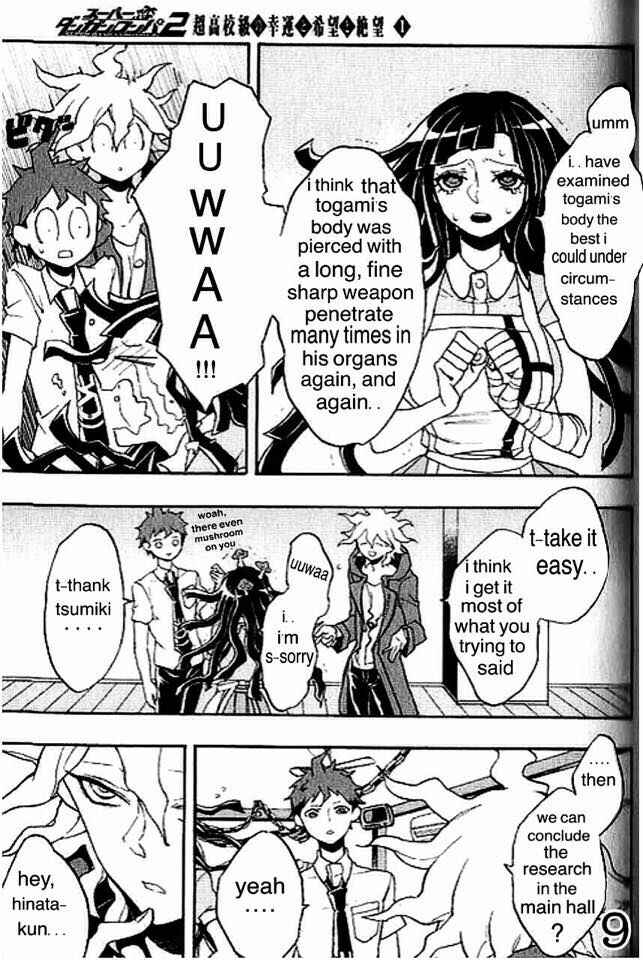 Page 9 Chapter 4 Danganronpa 2: Ultimate Luck and Hope and Despair