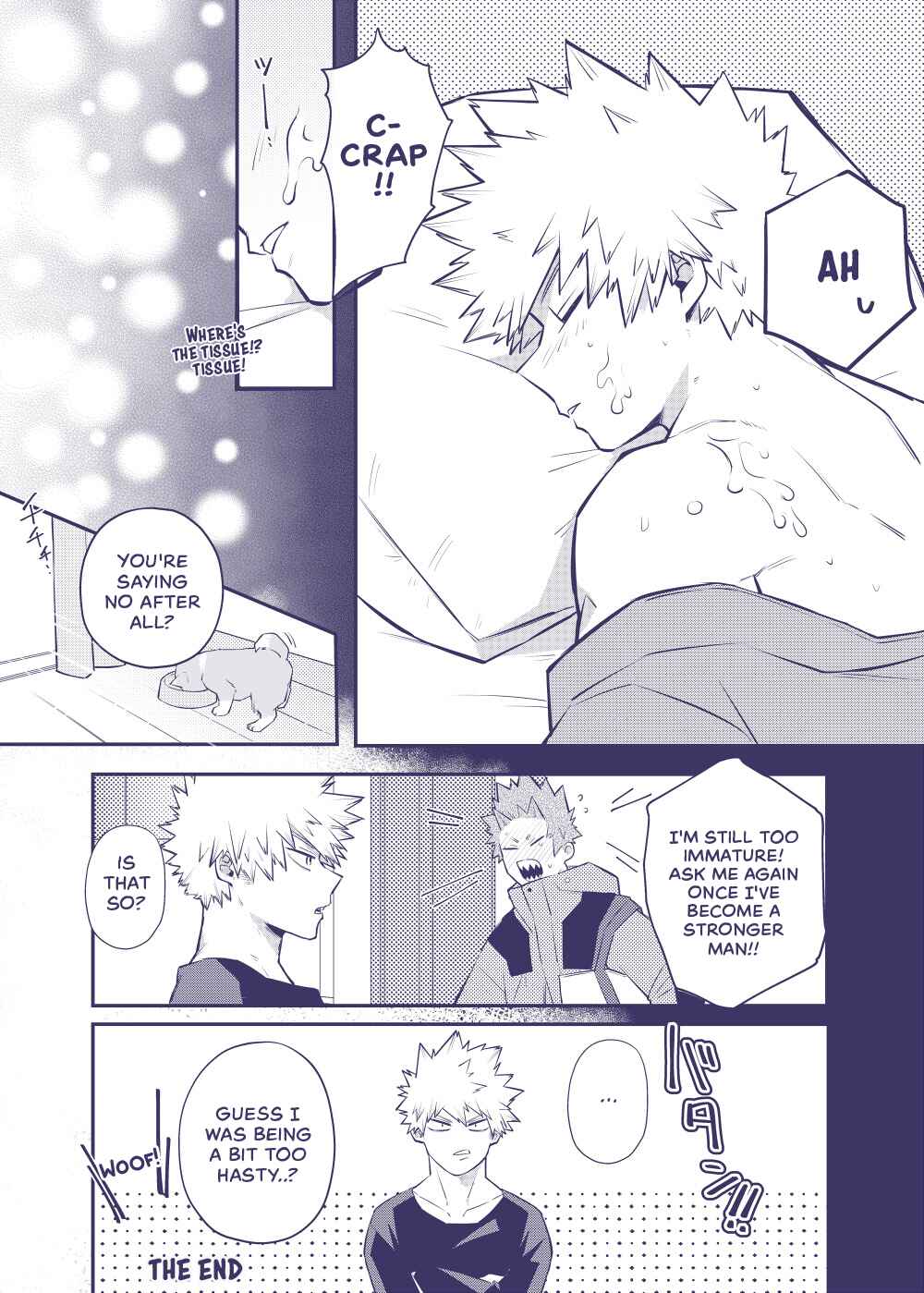 Page 18 Chapter Unknown_14d0 Boku no Hero Academia - Tsukiattenai Kiribaku ga doukyo suru hanashi (Doujinshi)