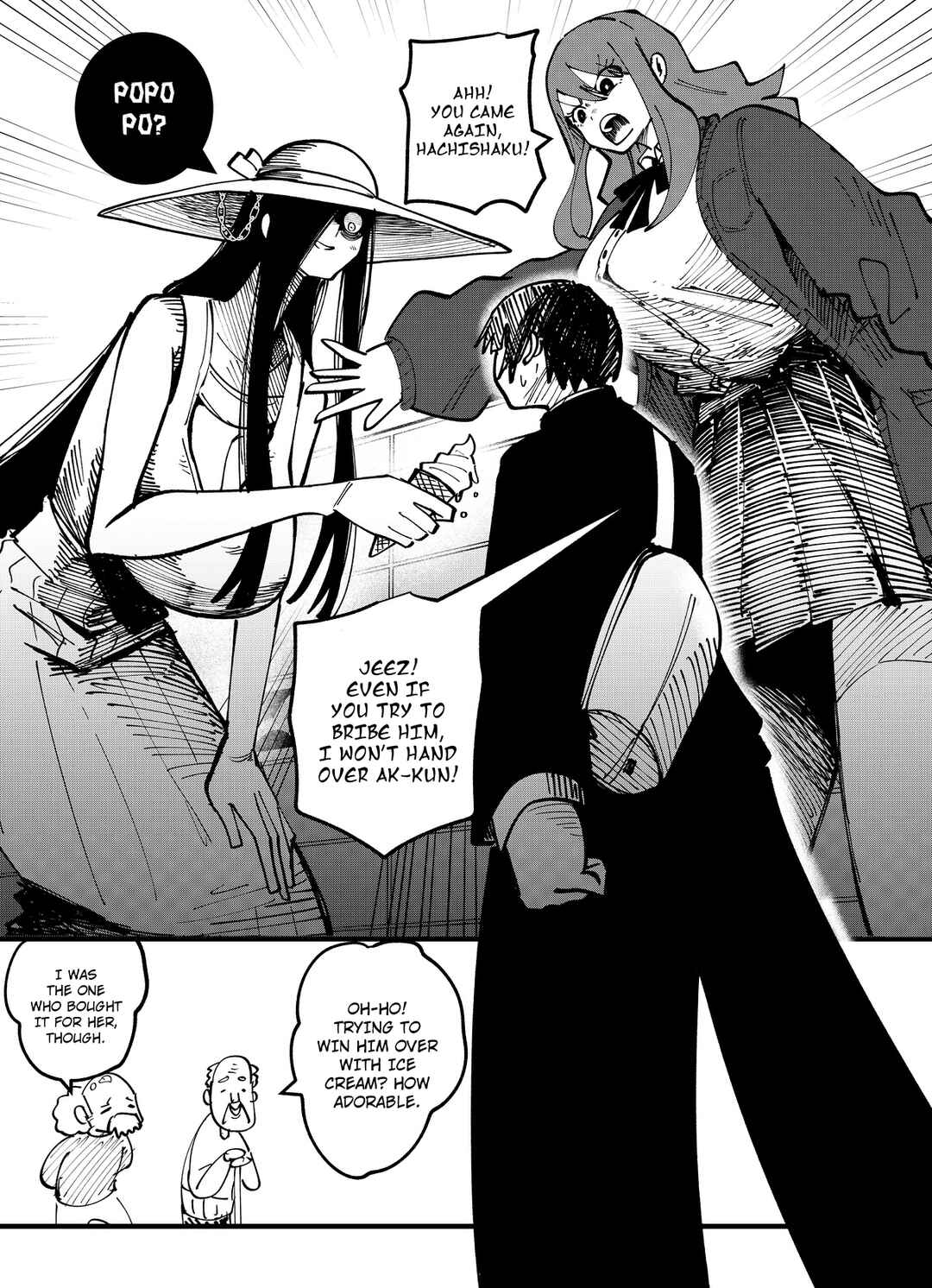 Page 2 Chapter 2 Hachishaku-sama VS Giant Woman