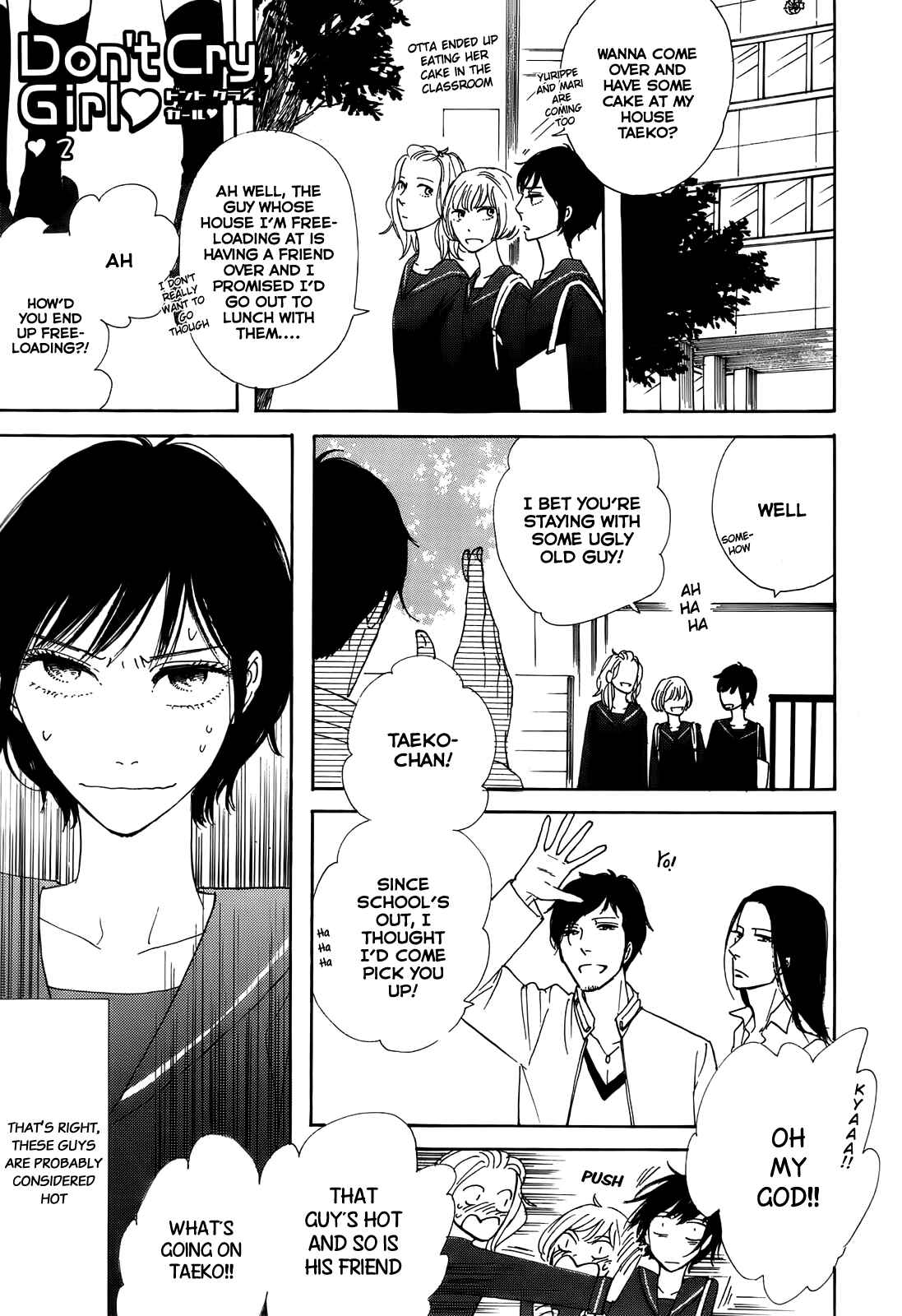 Page 1 Chapter 2 Dont Cry, Girl ♥