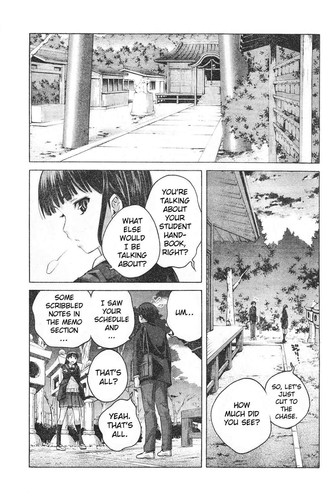 Page 6 Chapter 4 Amagami - Precious Diary