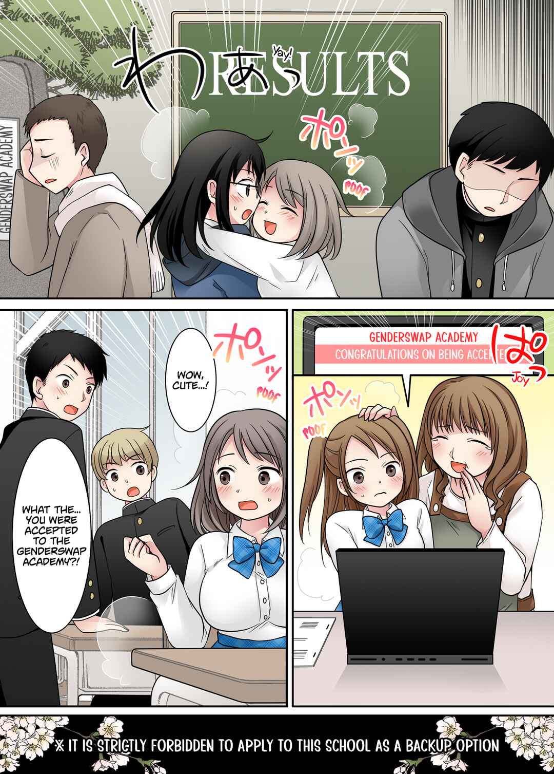 Page 2 Chapter Unknown_3513 Genderswap Academy, Date of Admissions Results.