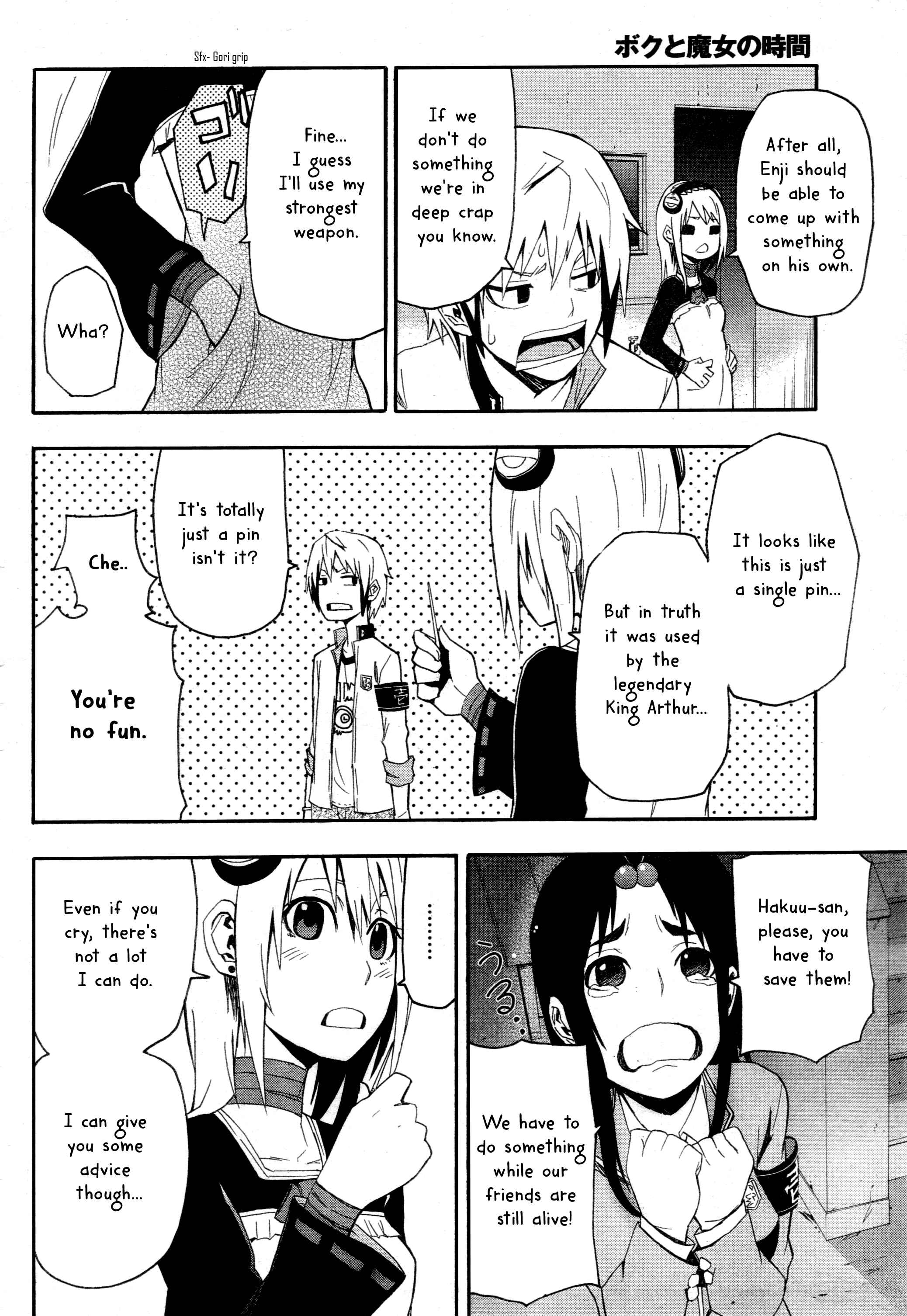 Page 33 Chapter 4 Boku to Majo no Jikan