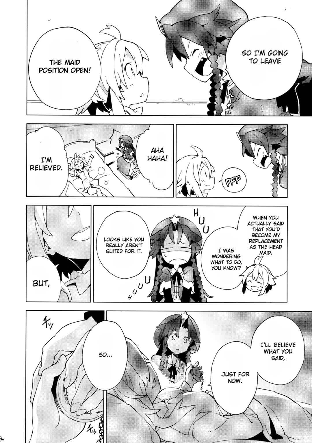 Page 52 Chapter Unknown_a794 Touhou - Moshi Kyou Watashi ga Shinda nara (Doujinshi)