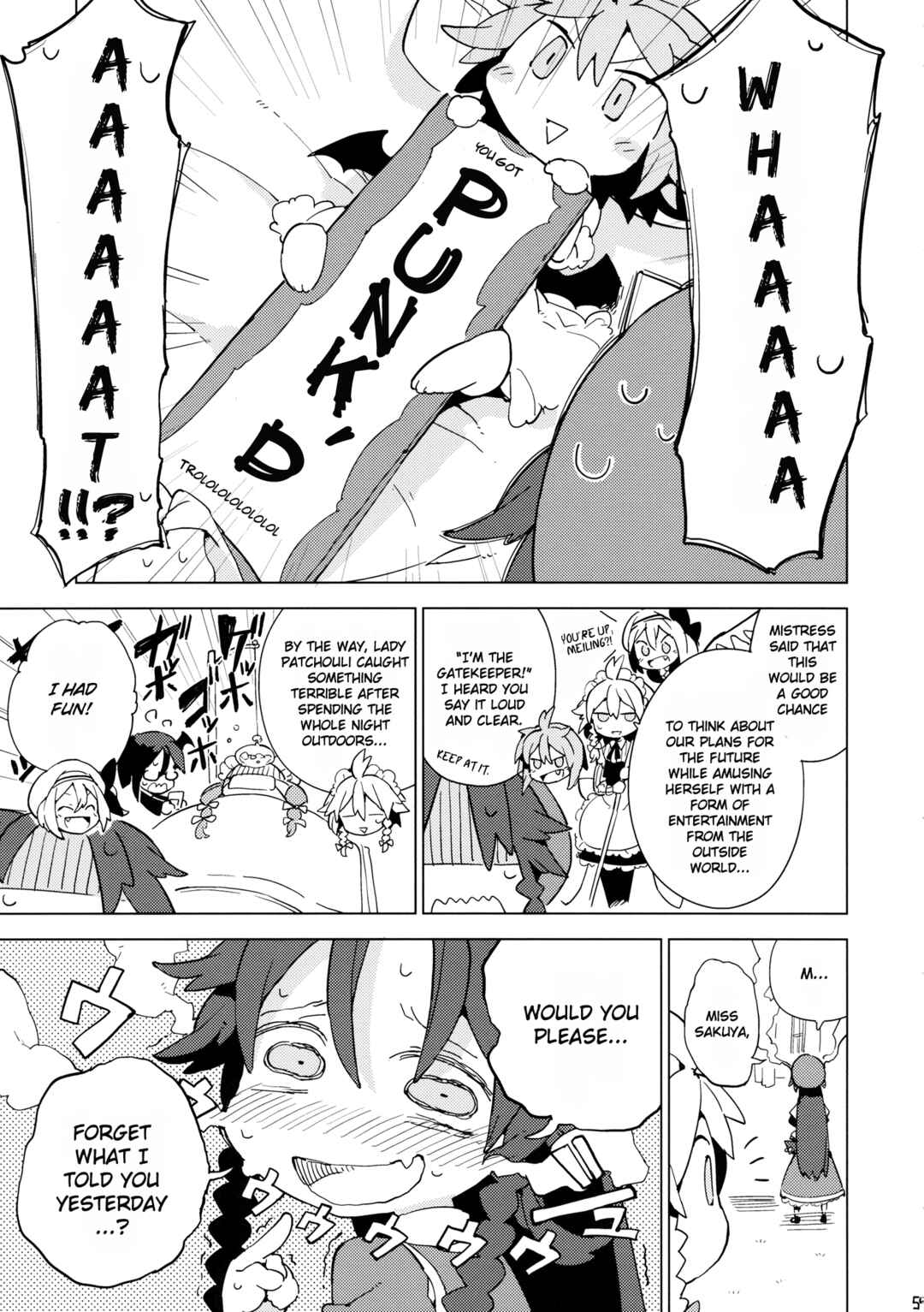Page 57 Chapter Unknown_a794 Touhou - Moshi Kyou Watashi ga Shinda nara (Doujinshi)