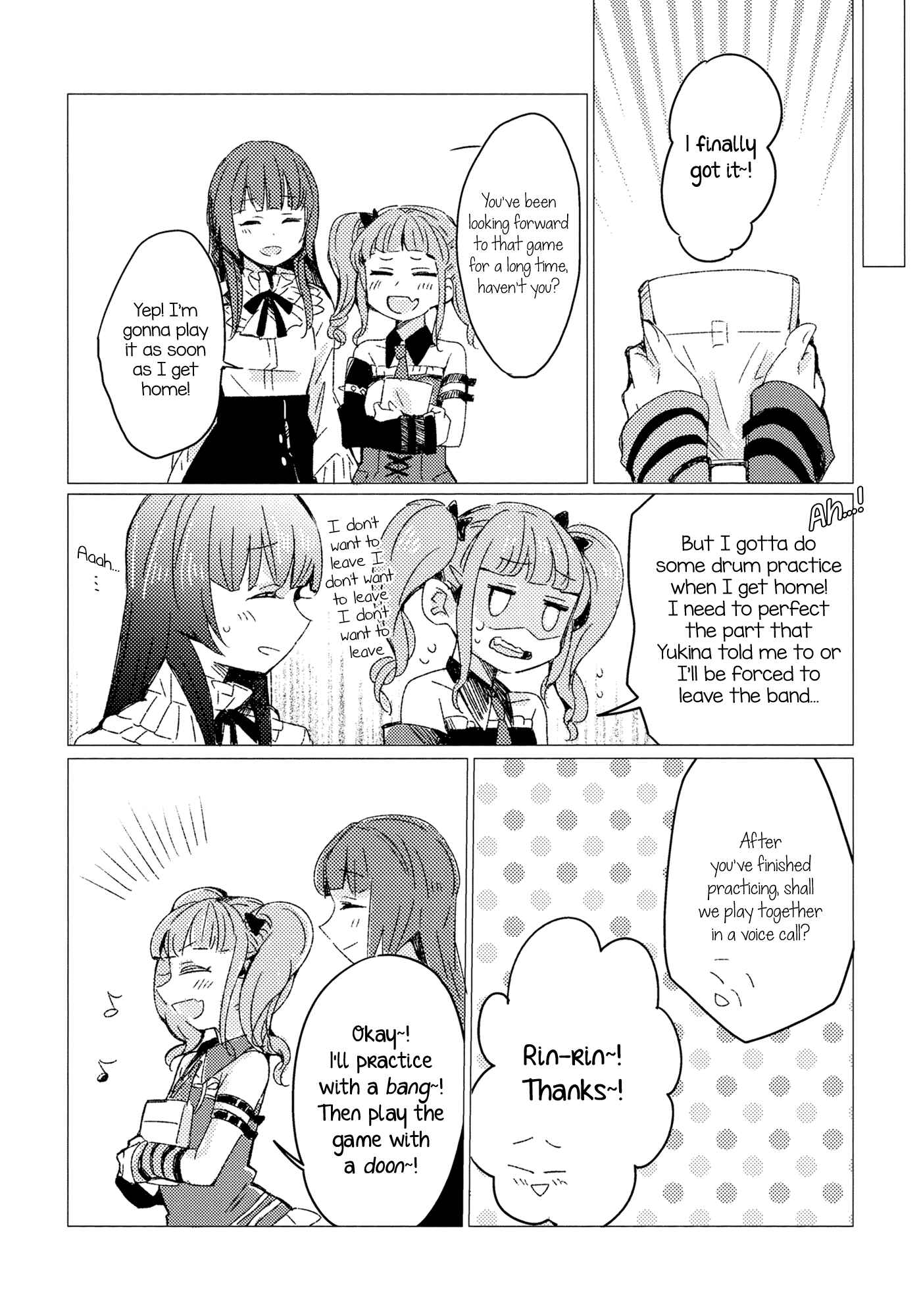 Page 28 Chapter Unknown_54ec BanG Dream! - The Aria of Beginning (Doujinshi)