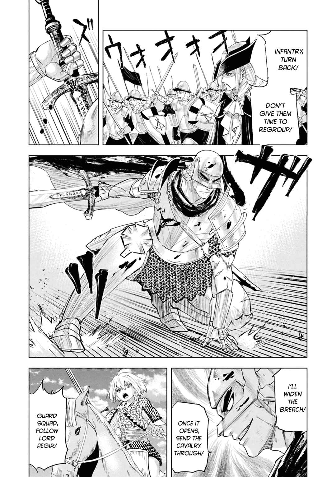Page 12 Chapter 100 Oukoku e Tsuzuku Michi Dorei Kenshi no Nariagari Harem Life