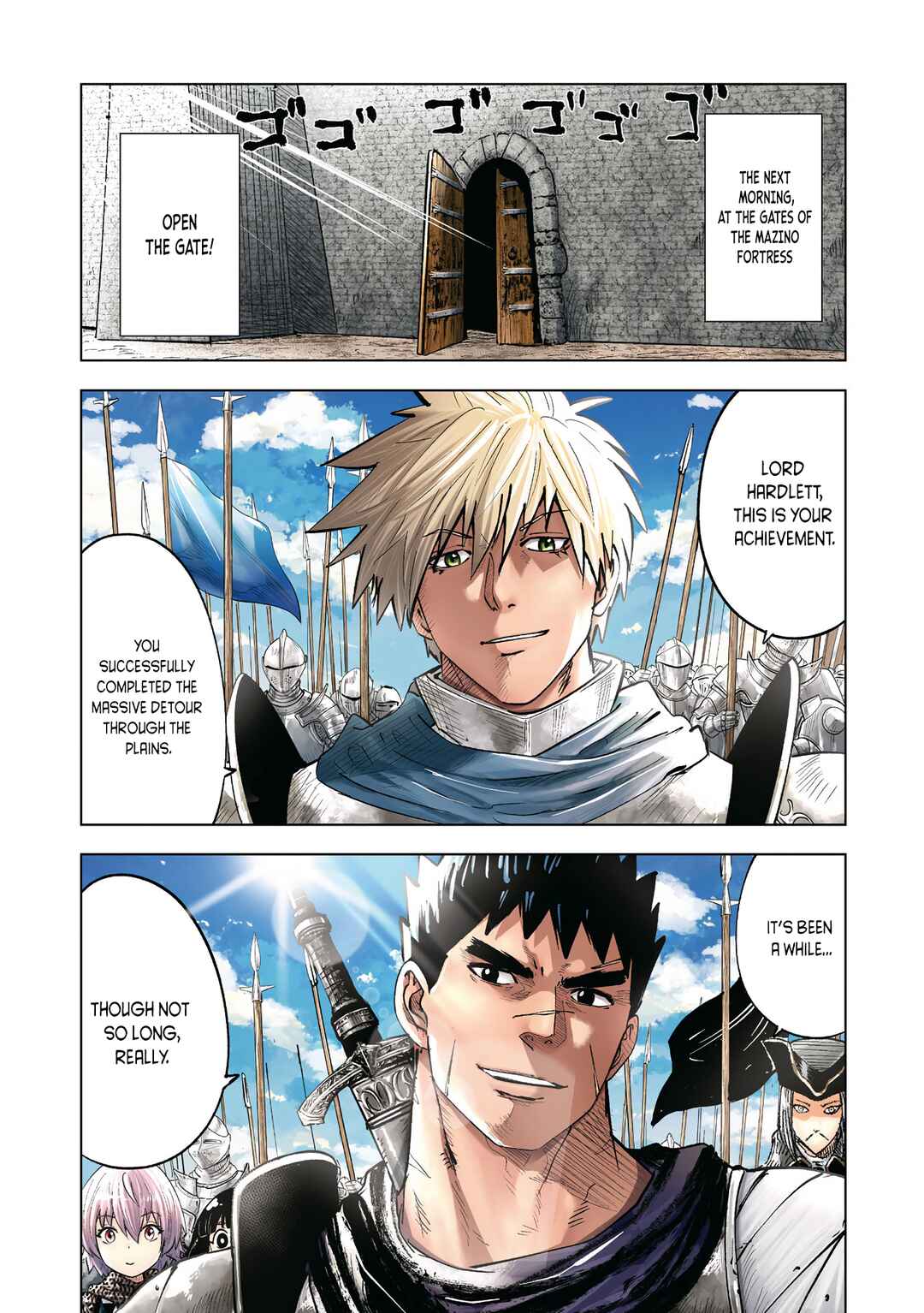 Page 4 Chapter 102 Oukoku e Tsuzuku Michi Dorei Kenshi no Nariagari Harem Life