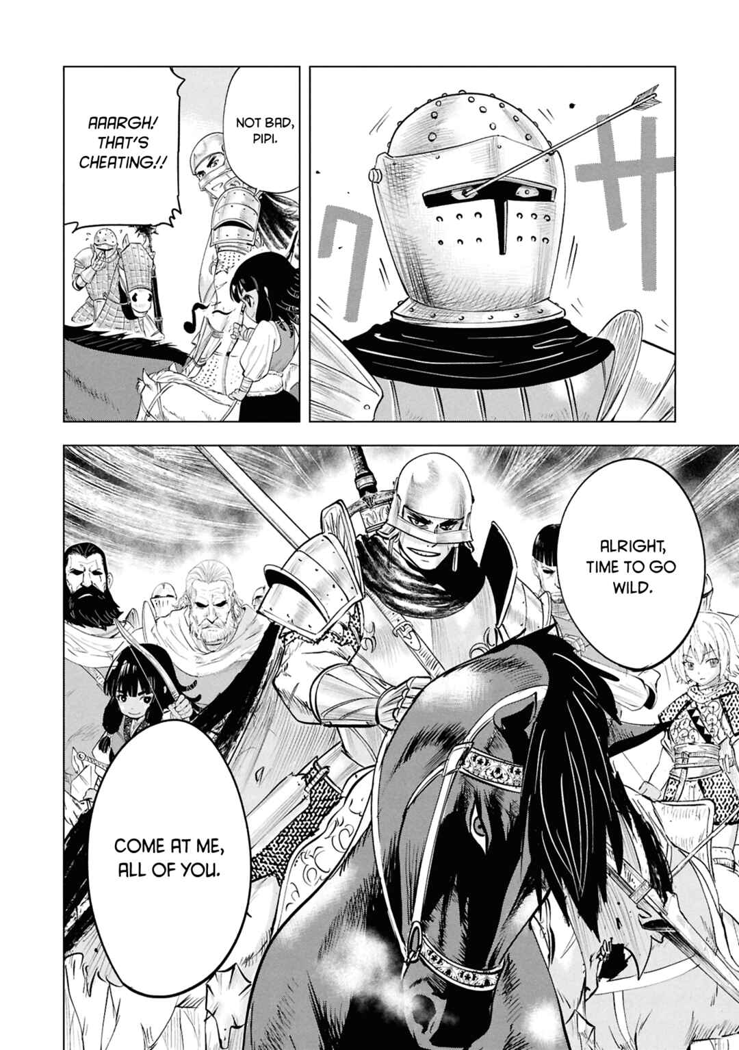 Page 25 Chapter 98 Oukoku e Tsuzuku Michi Dorei Kenshi no Nariagari Harem Life