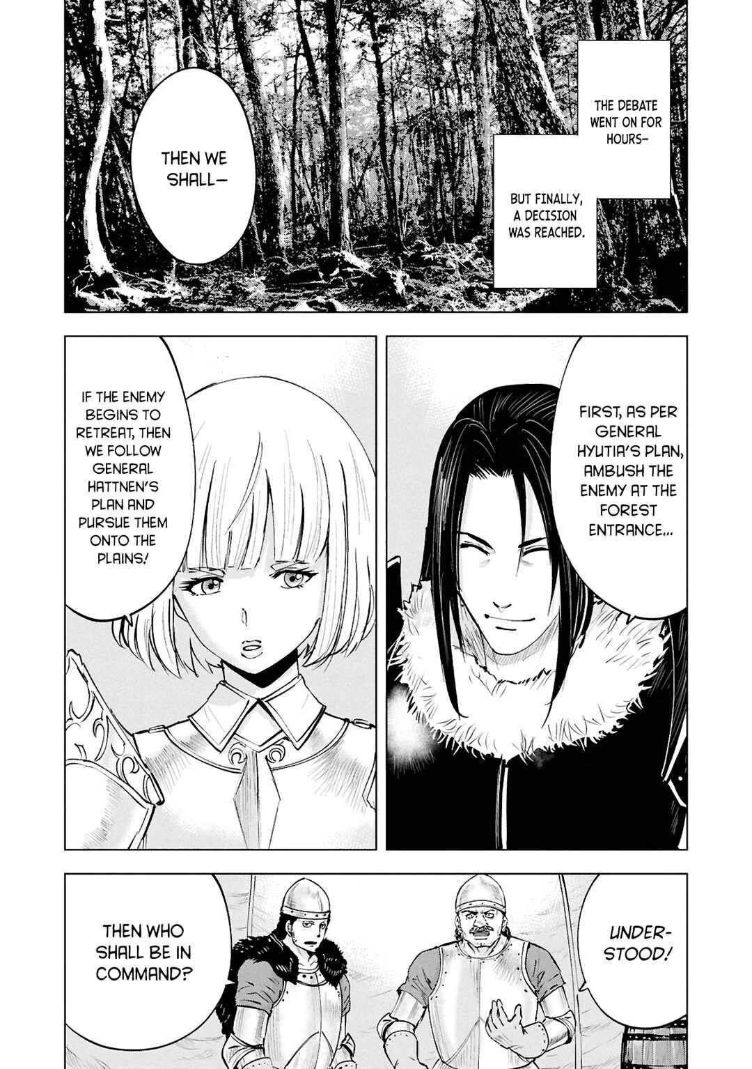 Page 23 Chapter 105 Oukoku e Tsuzuku Michi Dorei Kenshi no Nariagari Harem Life