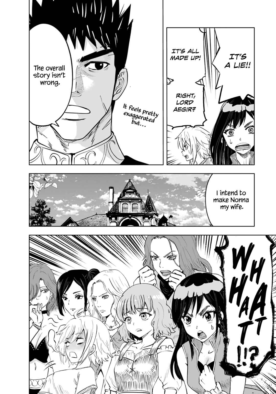 Page 14 Chapter 64 Oukoku e Tsuzuku Michi Dorei Kenshi no Nariagari Harem Life
