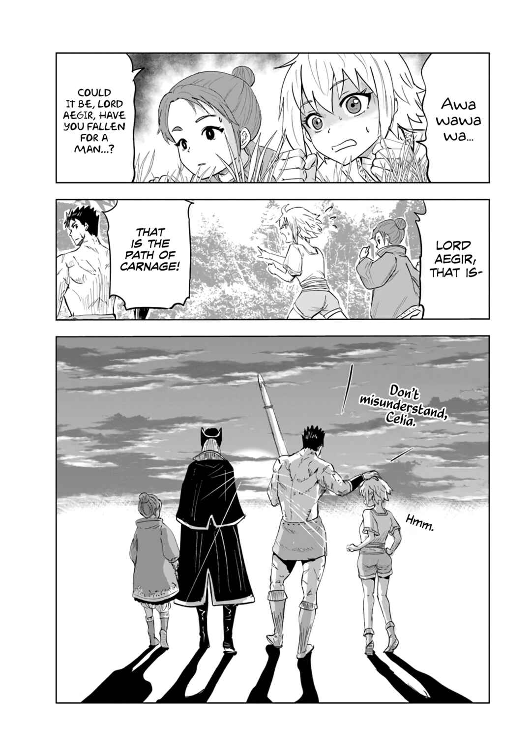 Page 36 Chapter 64 Oukoku e Tsuzuku Michi Dorei Kenshi no Nariagari Harem Life