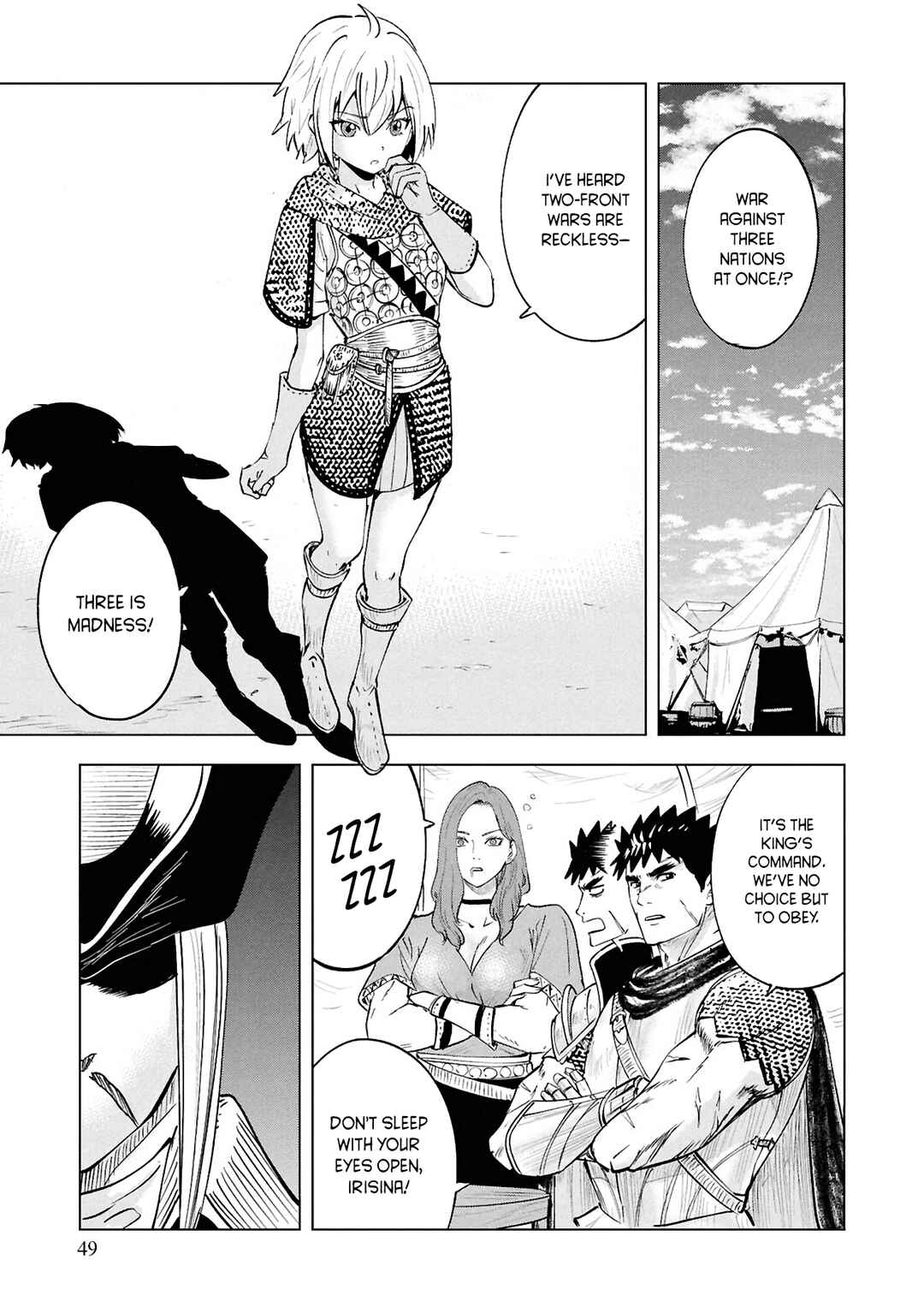Page 10 Chapter 103 Oukoku e Tsuzuku Michi Dorei Kenshi no Nariagari Harem Life