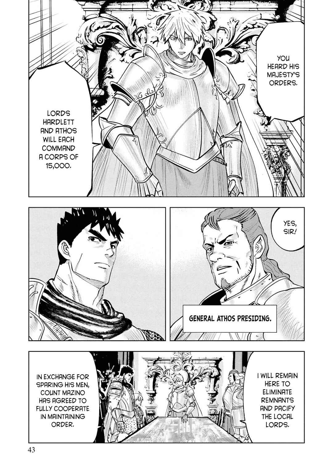 Page 4 Chapter 103 Oukoku e Tsuzuku Michi Dorei Kenshi no Nariagari Harem Life