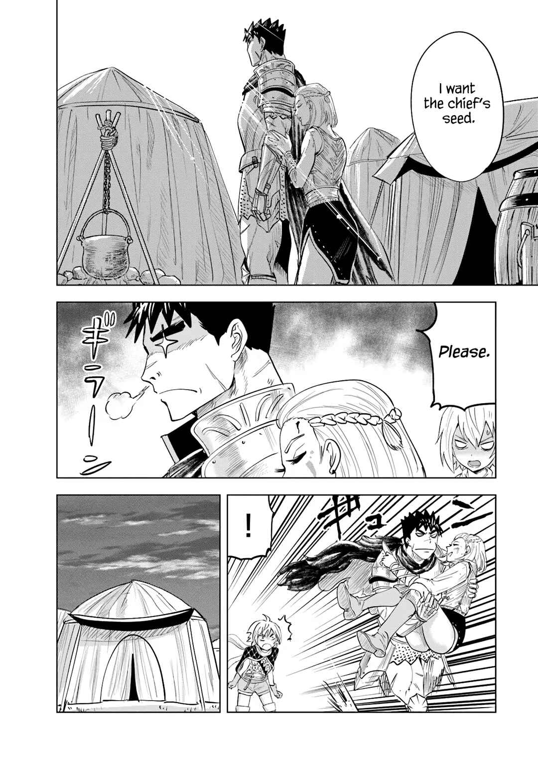 Page 22 Chapter 82 Oukoku e Tsuzuku Michi Dorei Kenshi no Nariagari Harem Life