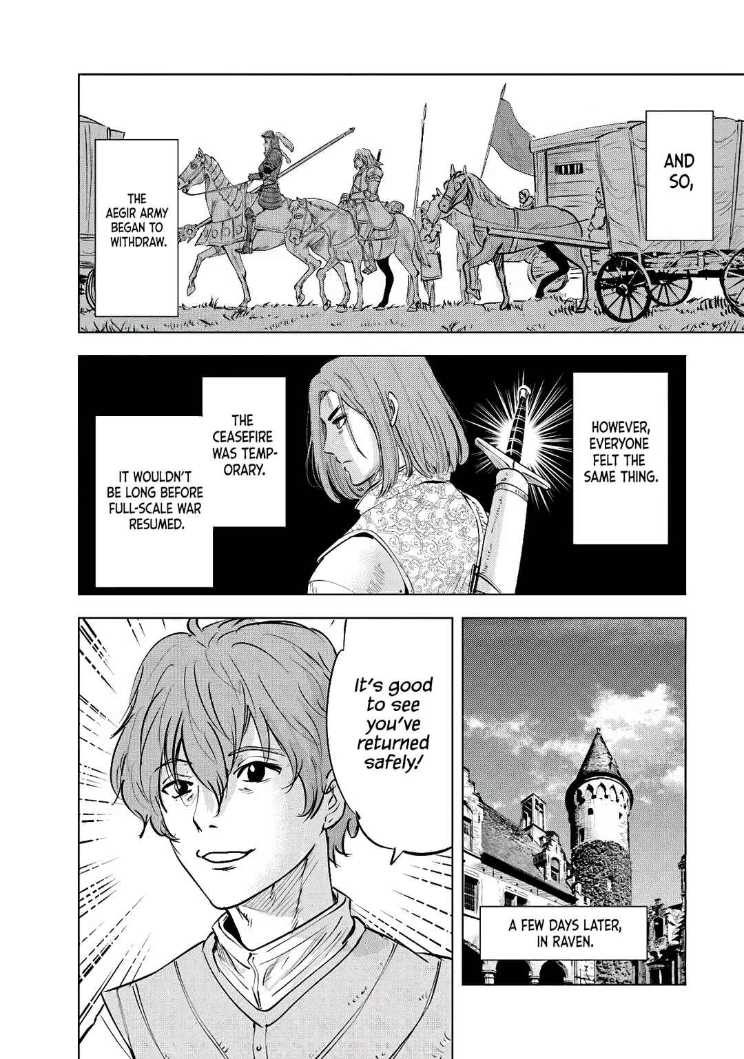 Page 8 Chapter 83 Oukoku e Tsuzuku Michi Dorei Kenshi no Nariagari Harem Life