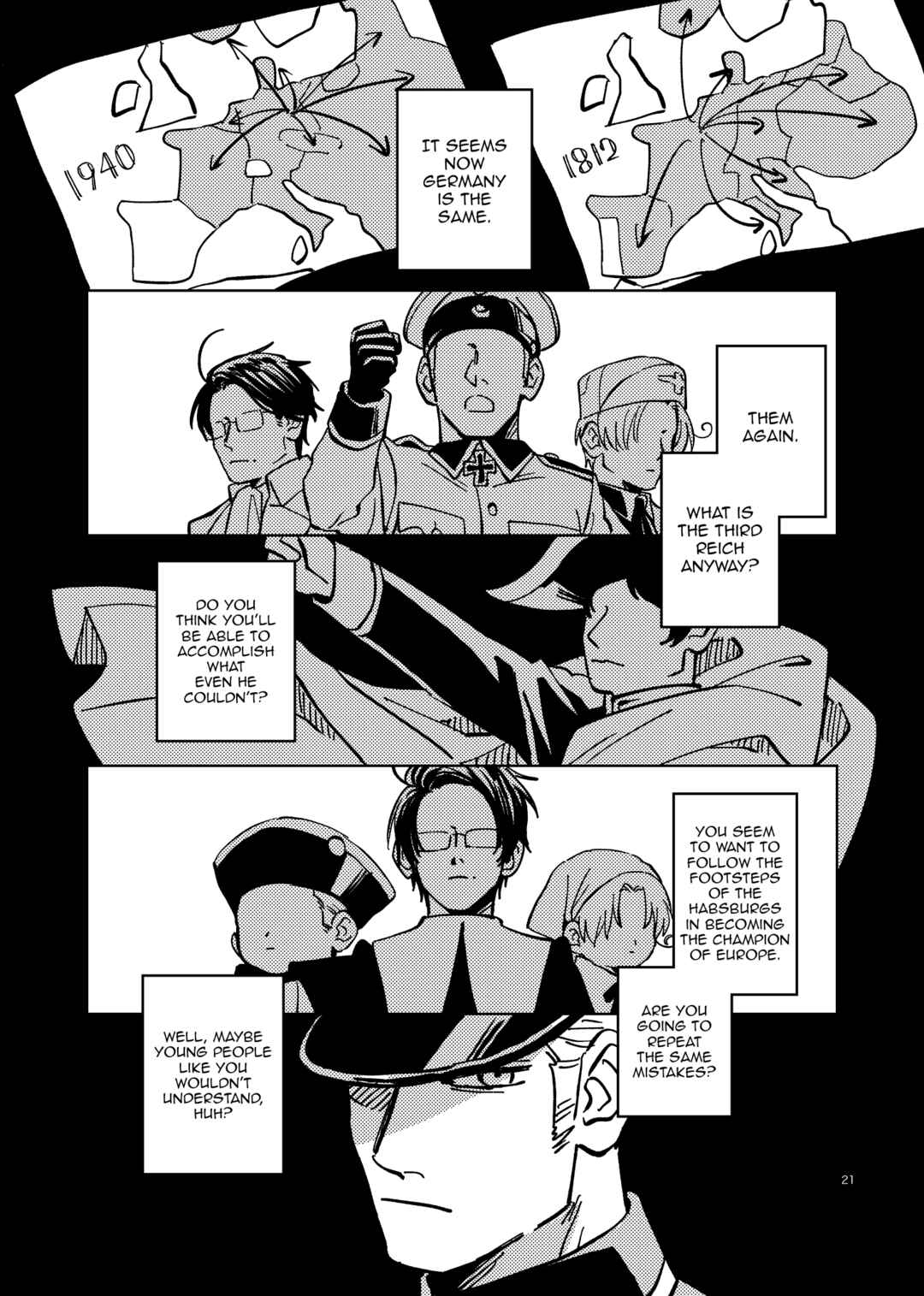 Page 21 Chapter Unknown_d81f Hetalia - LHeure Bleue Continues Encoure (Doujinshi)