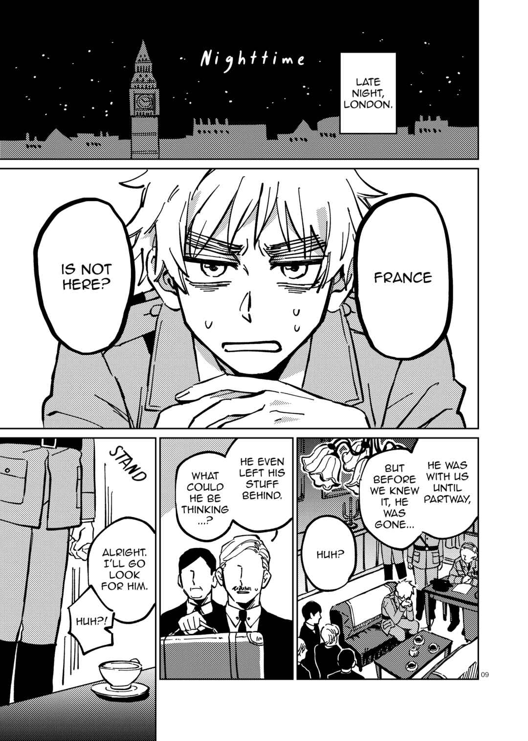 Page 9 Chapter Unknown_d81f Hetalia - LHeure Bleue Continues Encoure (Doujinshi)