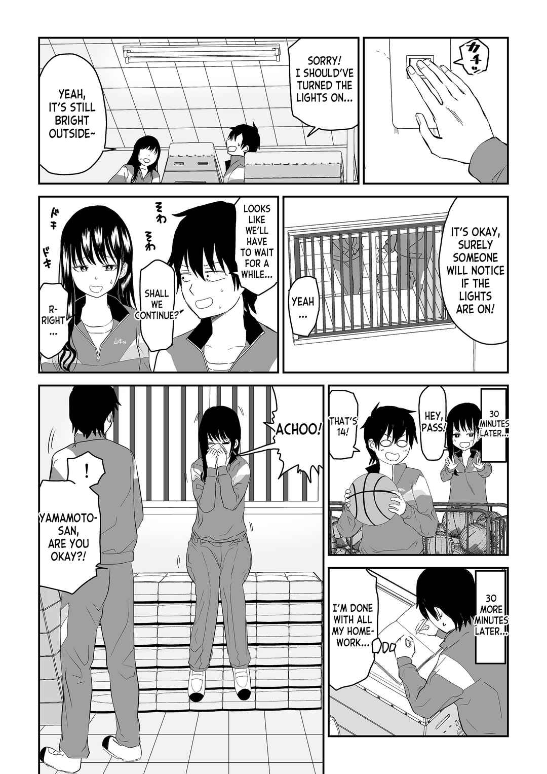 Page 8 Chapter Unknown_fb6a Toraware no Taiiku Souko de Kuudere JK to Kusuguri H!