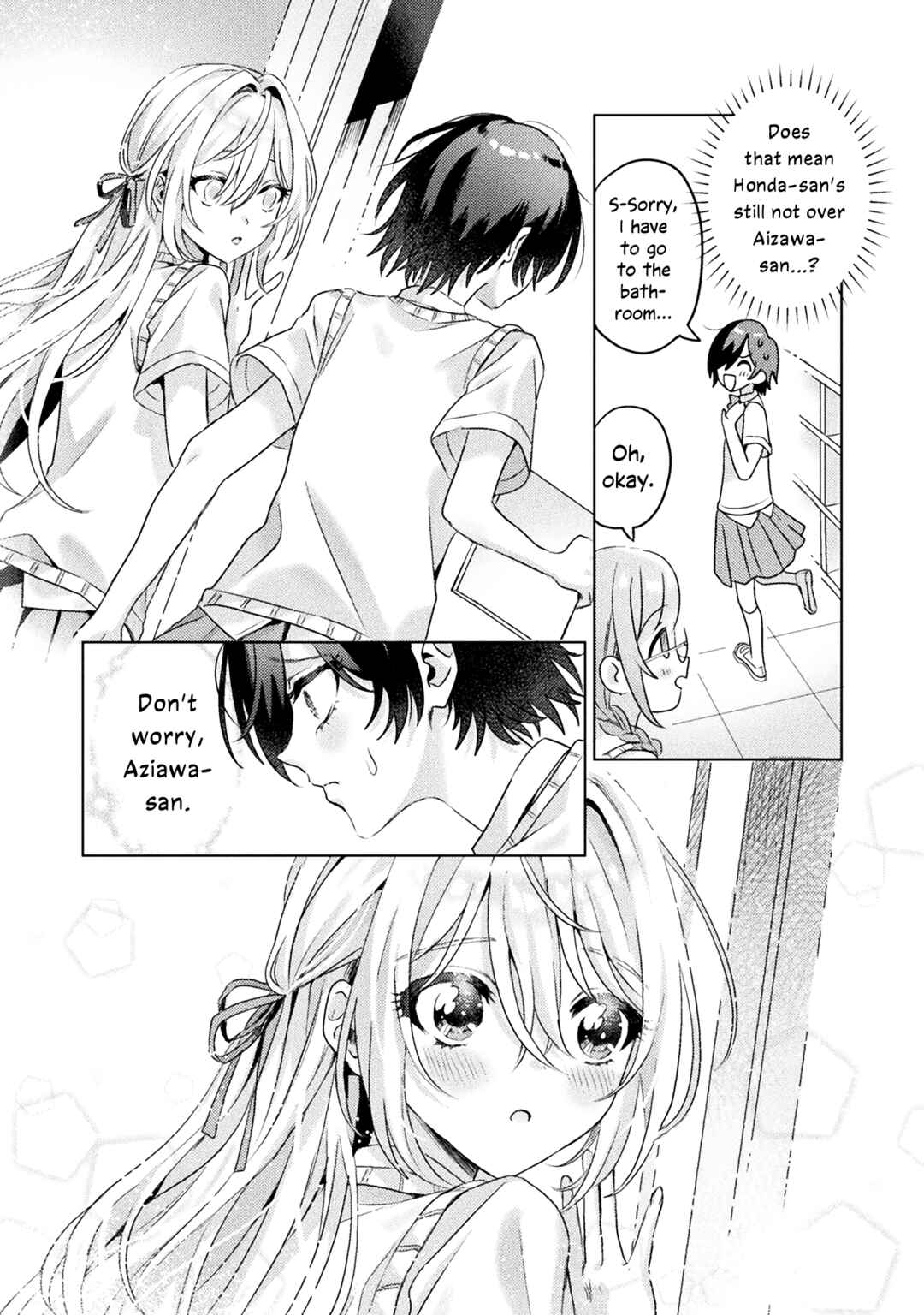 Page 14 Chapter 4 Mietemasu yo! Aizawa-san