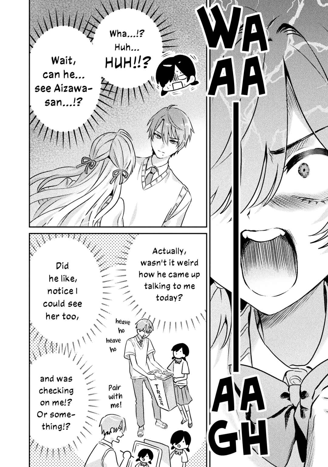 Page 12 Chapter 5 Mietemasu yo! Aizawa-san