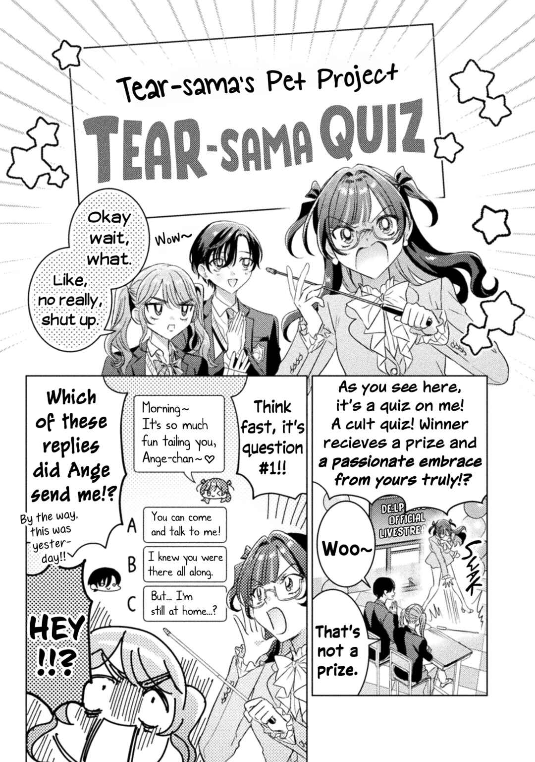 Page 1 Chapter 25 Mietemasu yo! Aizawa-san
