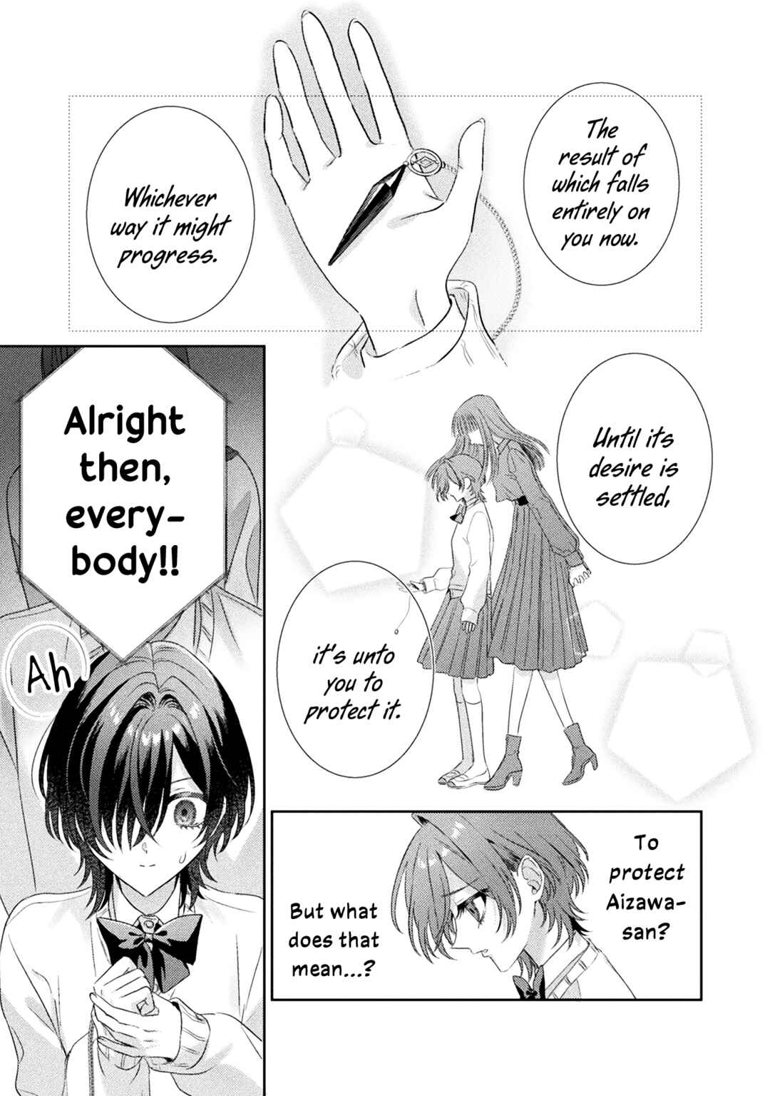 Page 1 Chapter 15 Mietemasu yo! Aizawa-san